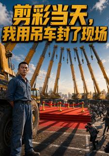 剪綵當天，我用吊車封了現場