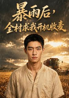 暴雨後，全村求我開機收麥
