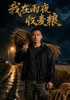 我在雨夜收麥糧