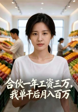 合夥一年工資三萬，我單幹後月入百萬