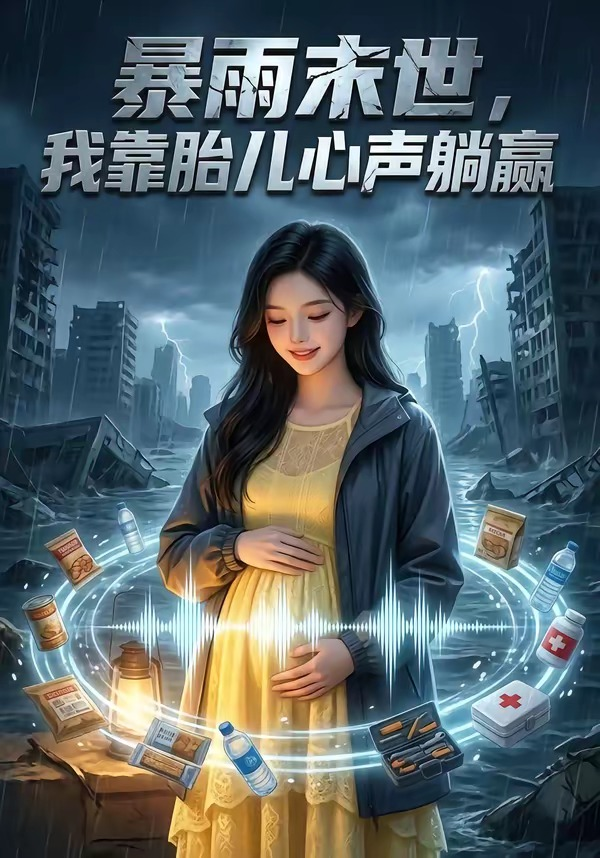 暴雨末世，我靠胎兒心聲躺贏