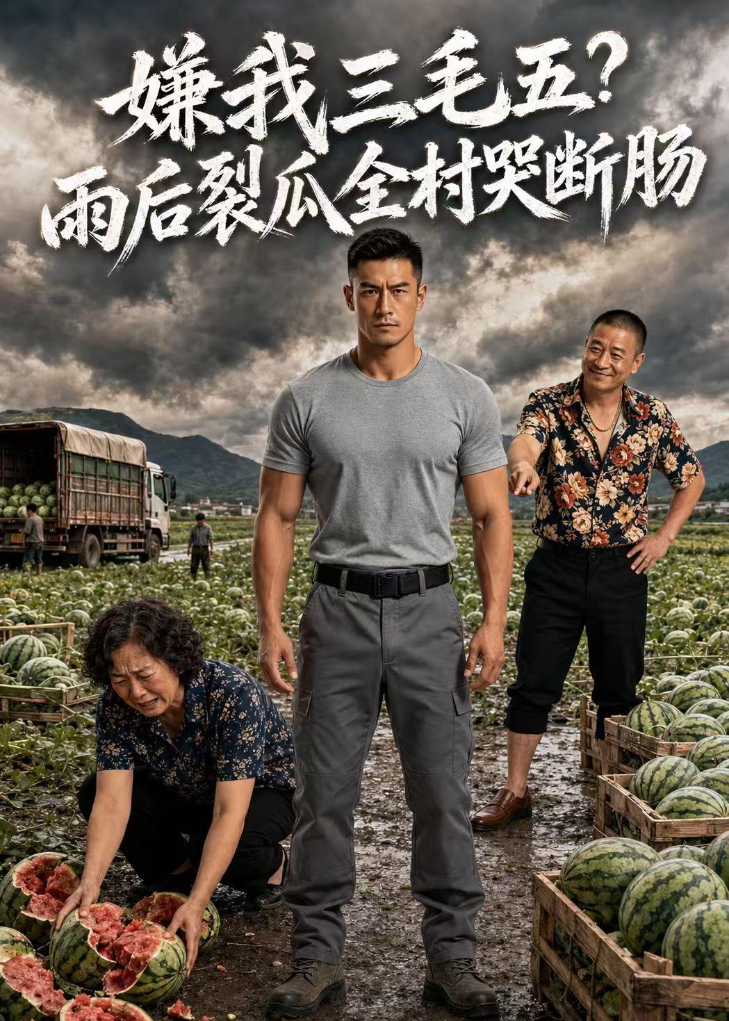 嫌我三毛五？雨後裂瓜全村哭斷腸