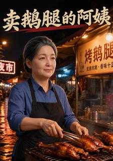 賣鵝腿的阿姨