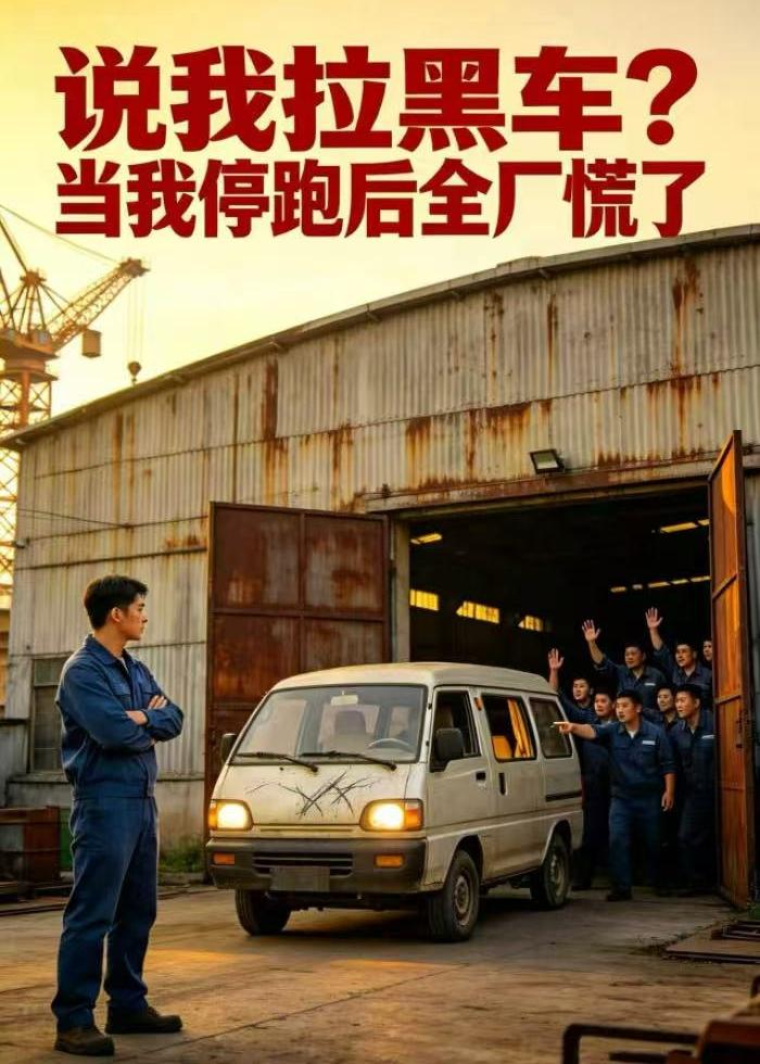說我拉黑車？當我停跑後全廠慌了