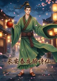 長安春夜醉詩仙