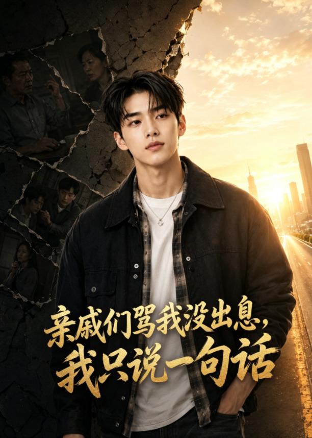 親戚們罵我沒出息，我只說一句話