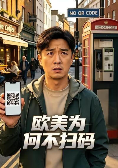 歐美為何不掃碼