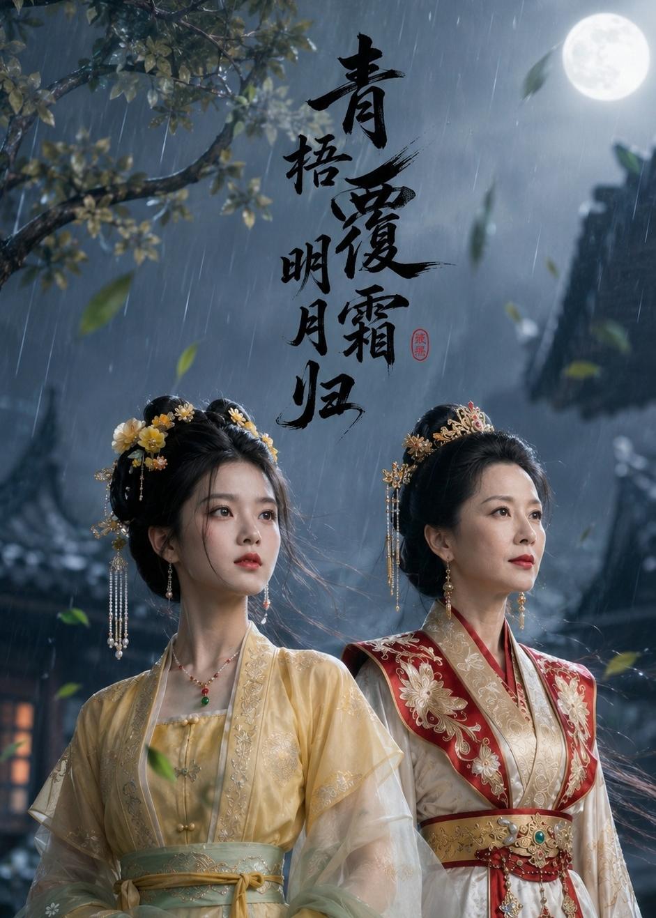 青梧覆霜明月歸