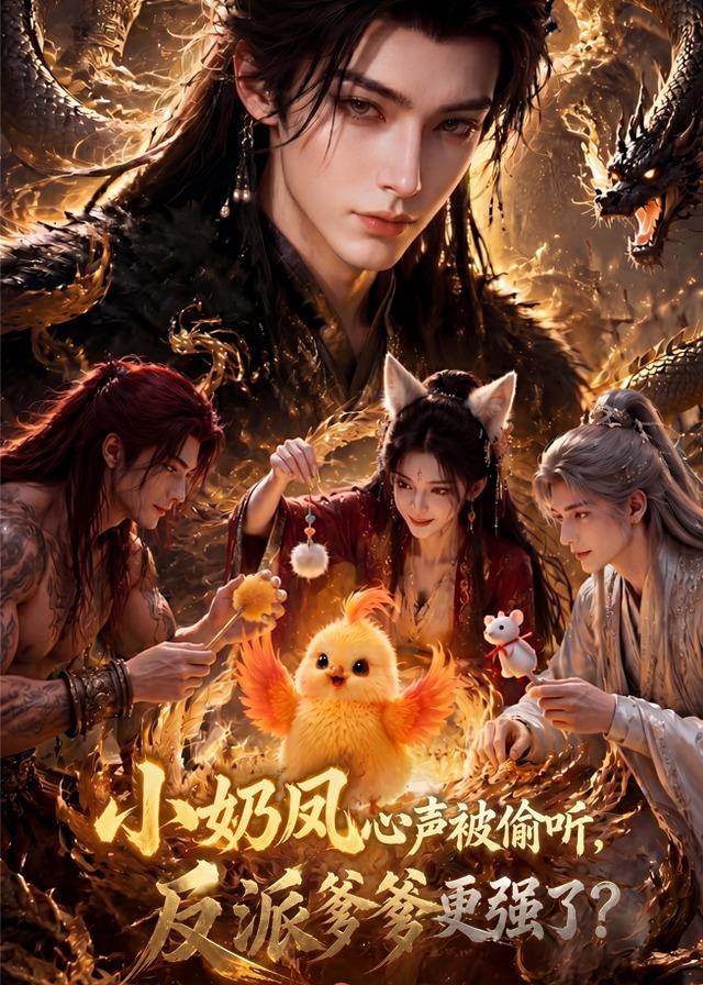 小奶鳳心聲被偷聽，反派爹爹更強了