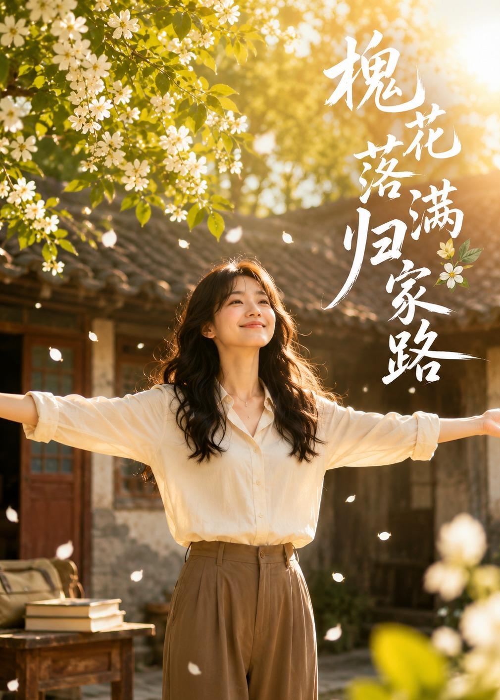 槐花落滿歸家路