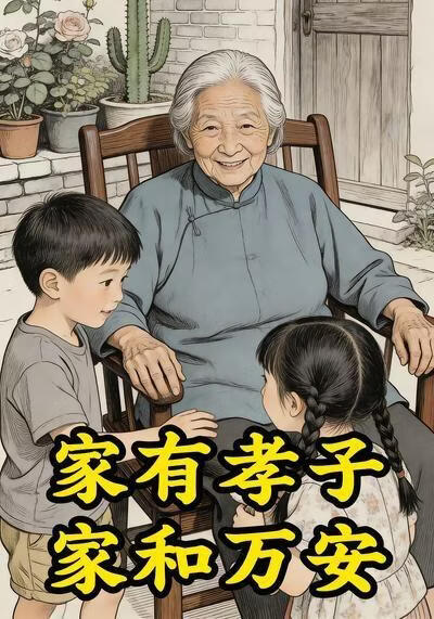 家有孝子，家和萬安