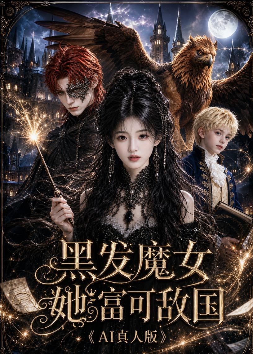 黑髮魔女她富可敵國AI真人版