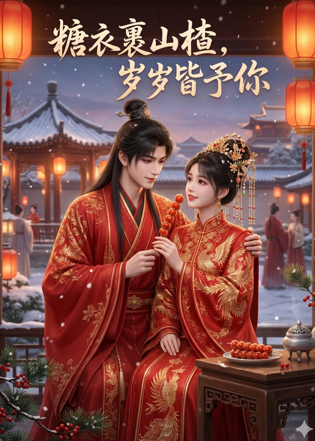 糖衣裹山楂，歲歲皆予你