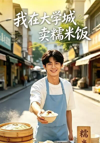 我在大學城賣糯米飯