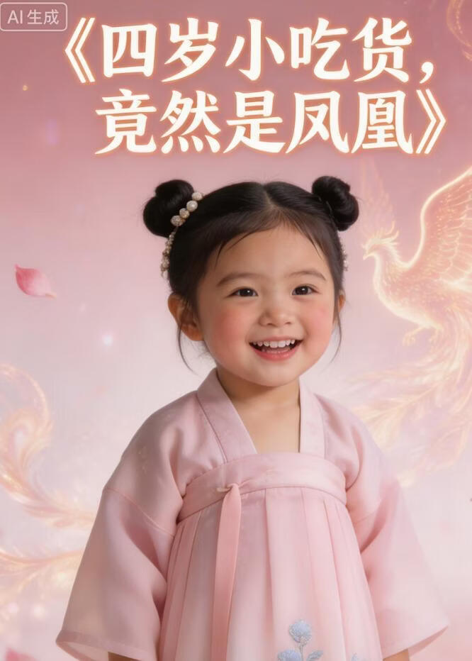 四歲小吃貨，竟然是鳳凰