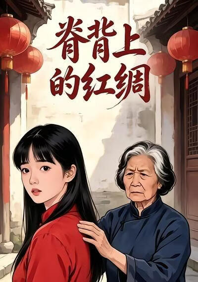 脊背上的紅綢