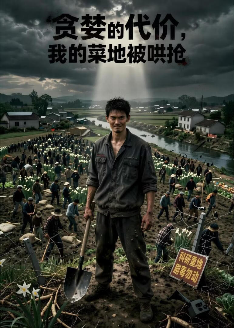 貪婪的代價，我的菜地被哄搶