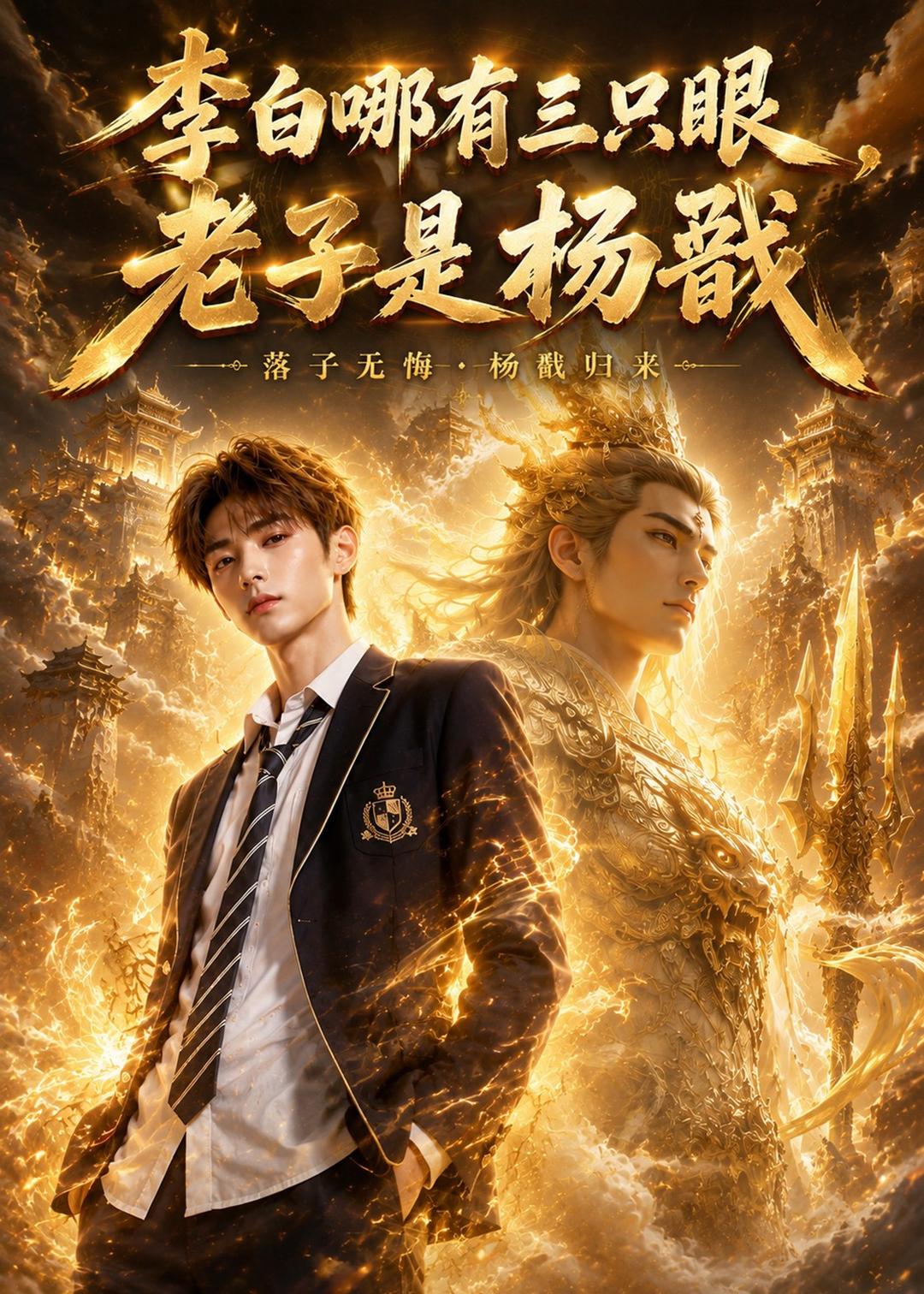 李白哪有三隻眼，老子是楊戩