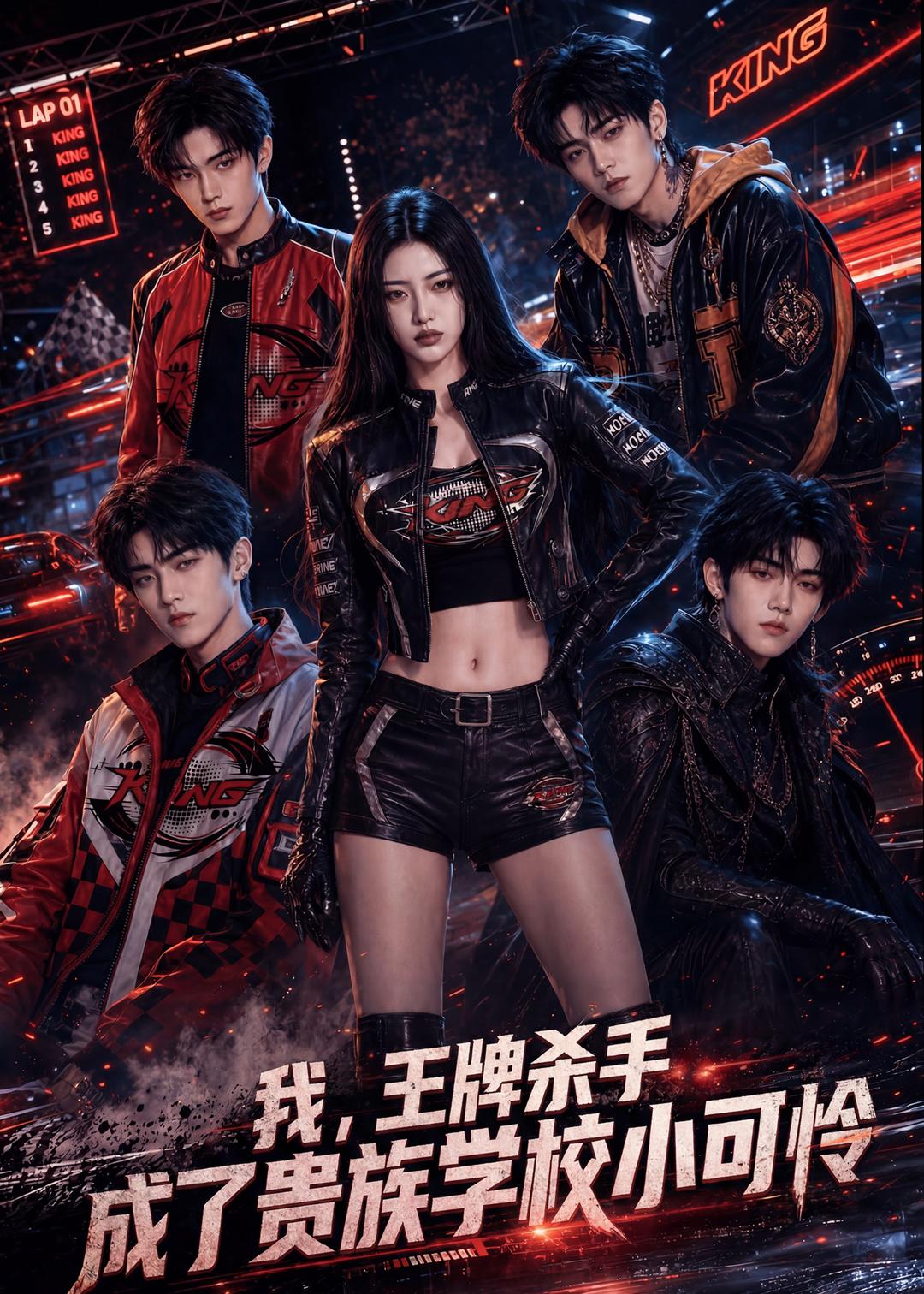 我，王牌殺手成了貴族學校小可憐