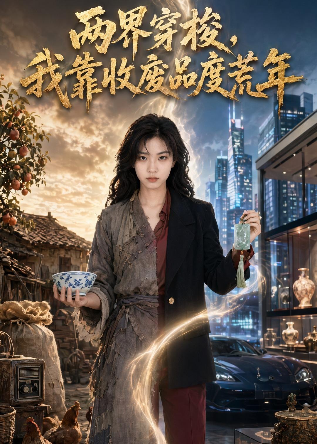 兩界穿梭，我靠收廢品度荒年