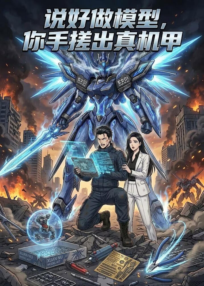 說好做模型，你手搓出真機甲
