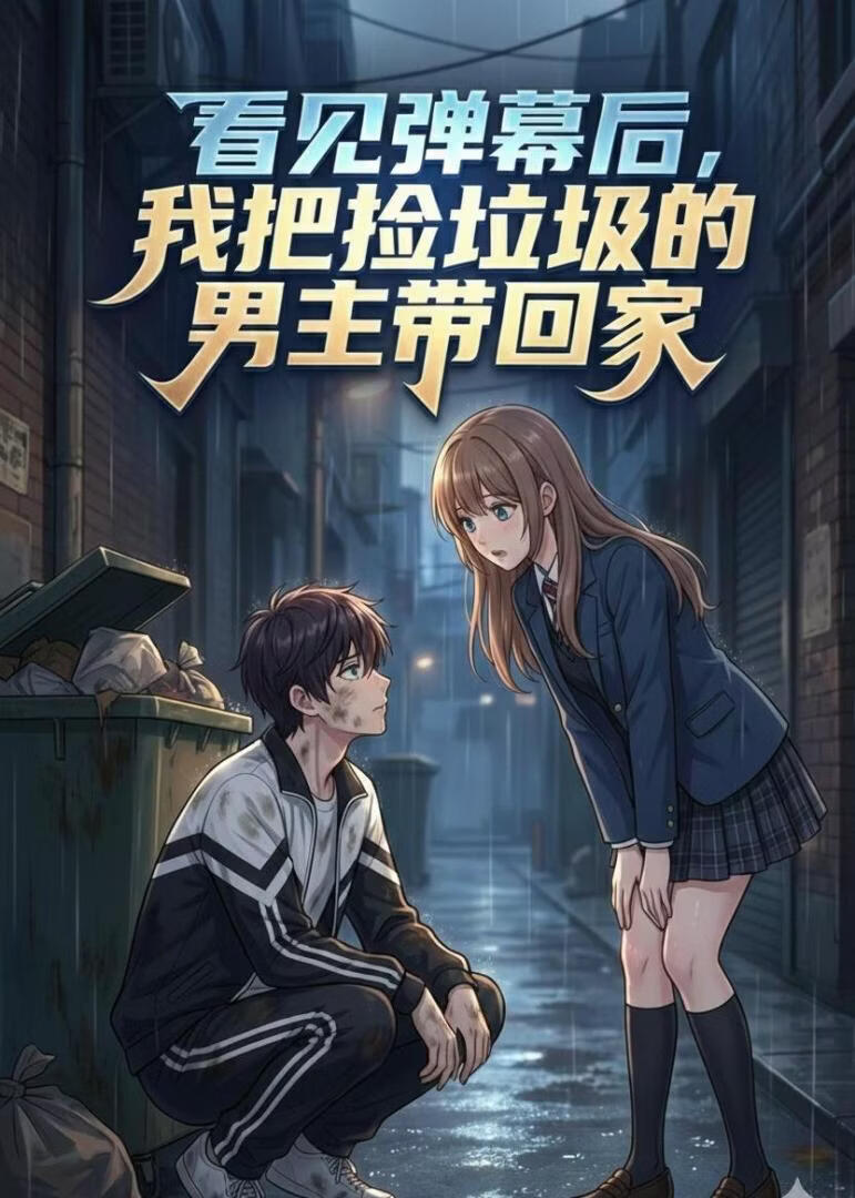 看見彈幕後，我把撿垃圾的男主帶回家
