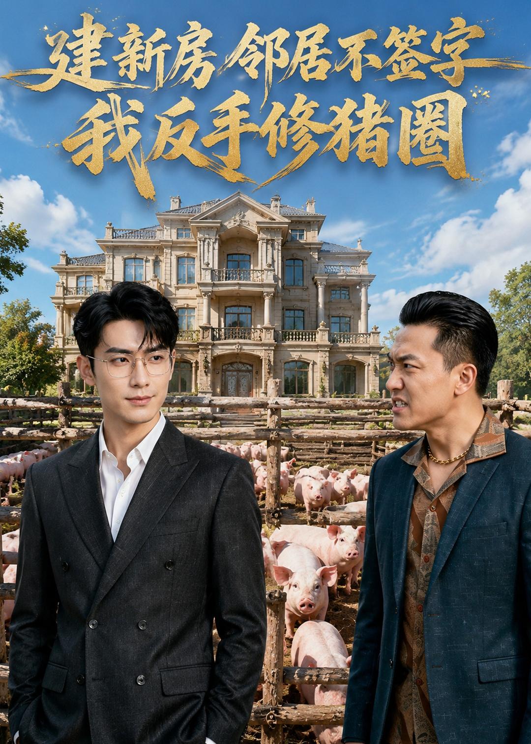建新房鄰居不簽字，我反手修豬圈