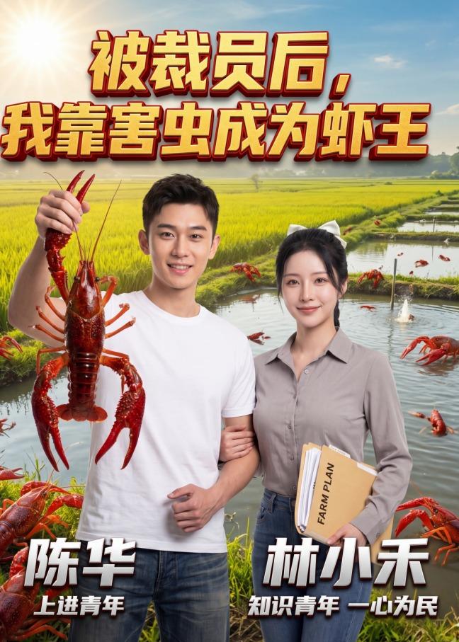 被裁員後，我靠害蟲成為蝦王