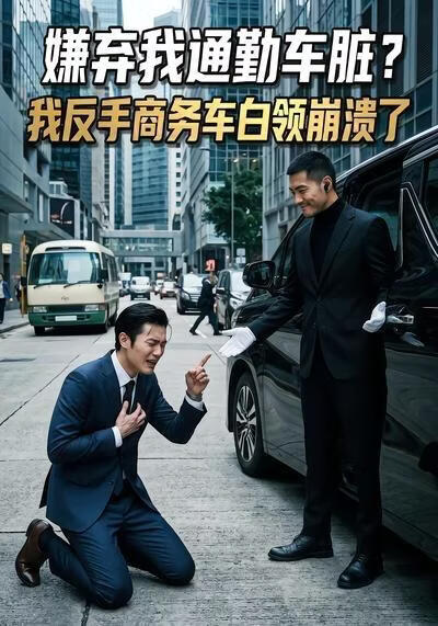 嫌棄我通勤車髒？我反手商務車白領崩潰了