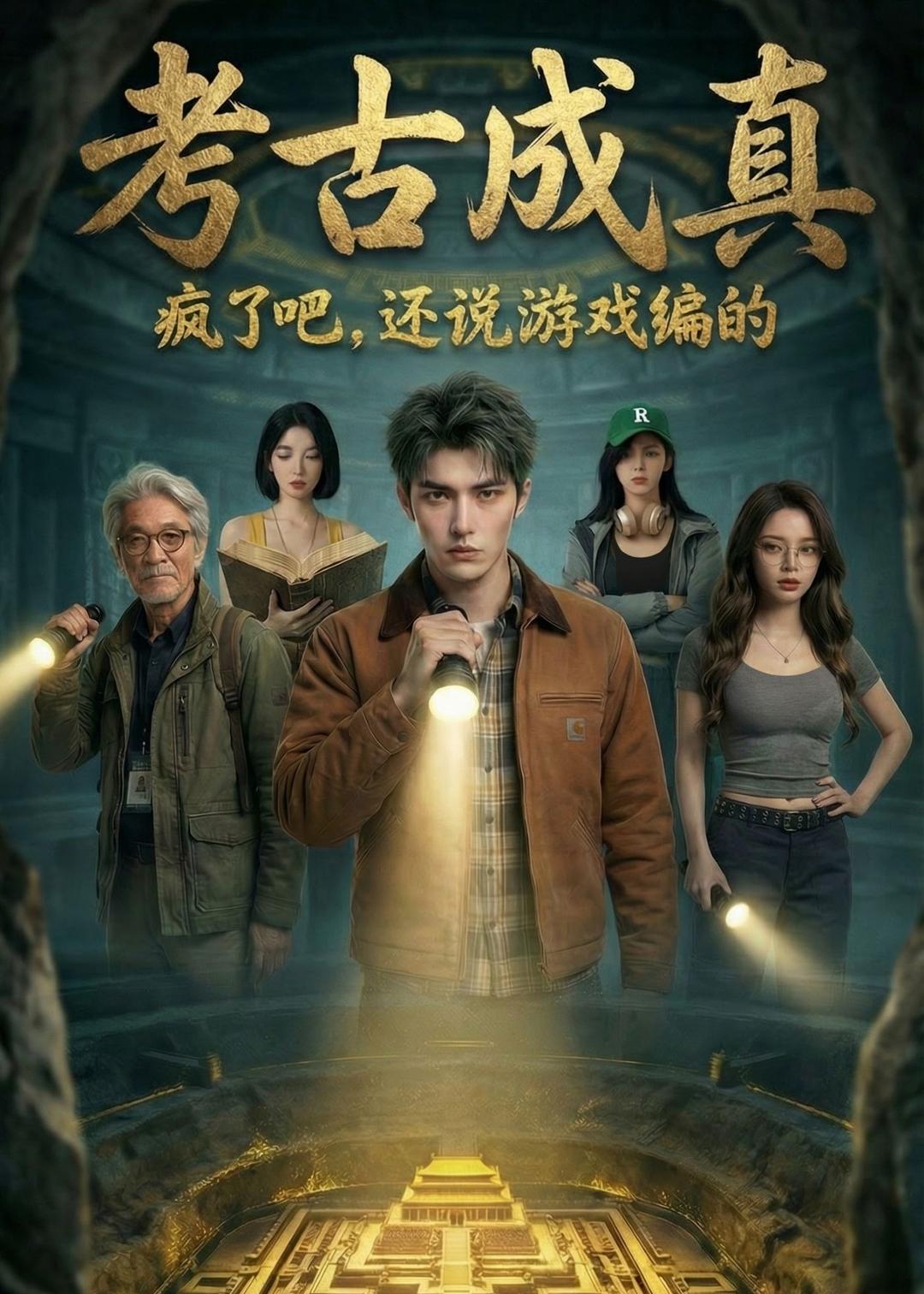 考古成真瘋了吧，還說遊戲編的