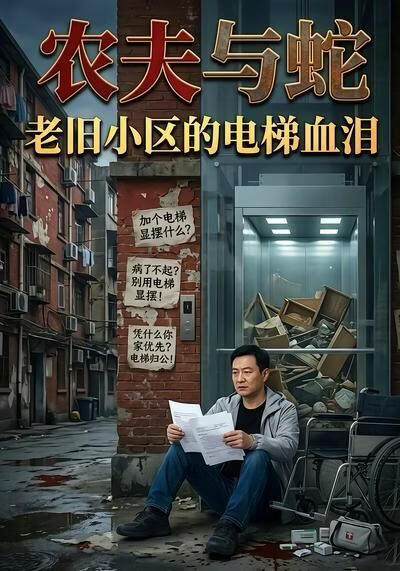 農夫與蛇，老舊小區的電梯血淚