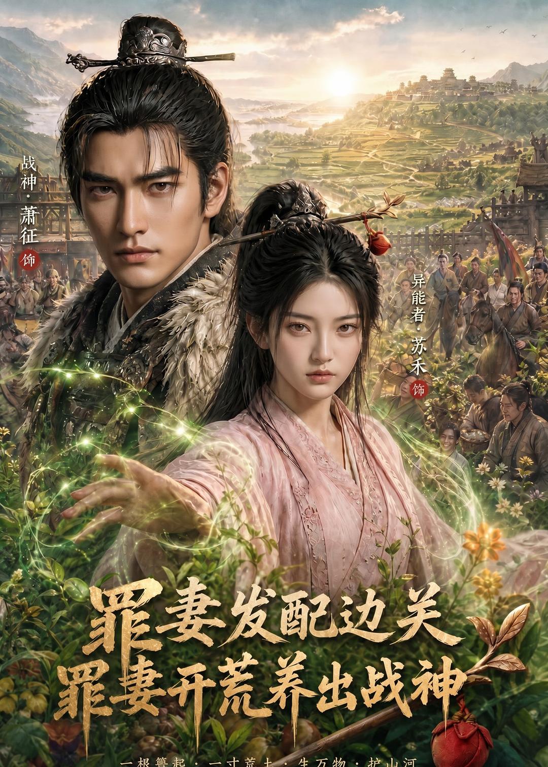 罪妻發配邊關，罪妻開荒養出戰神