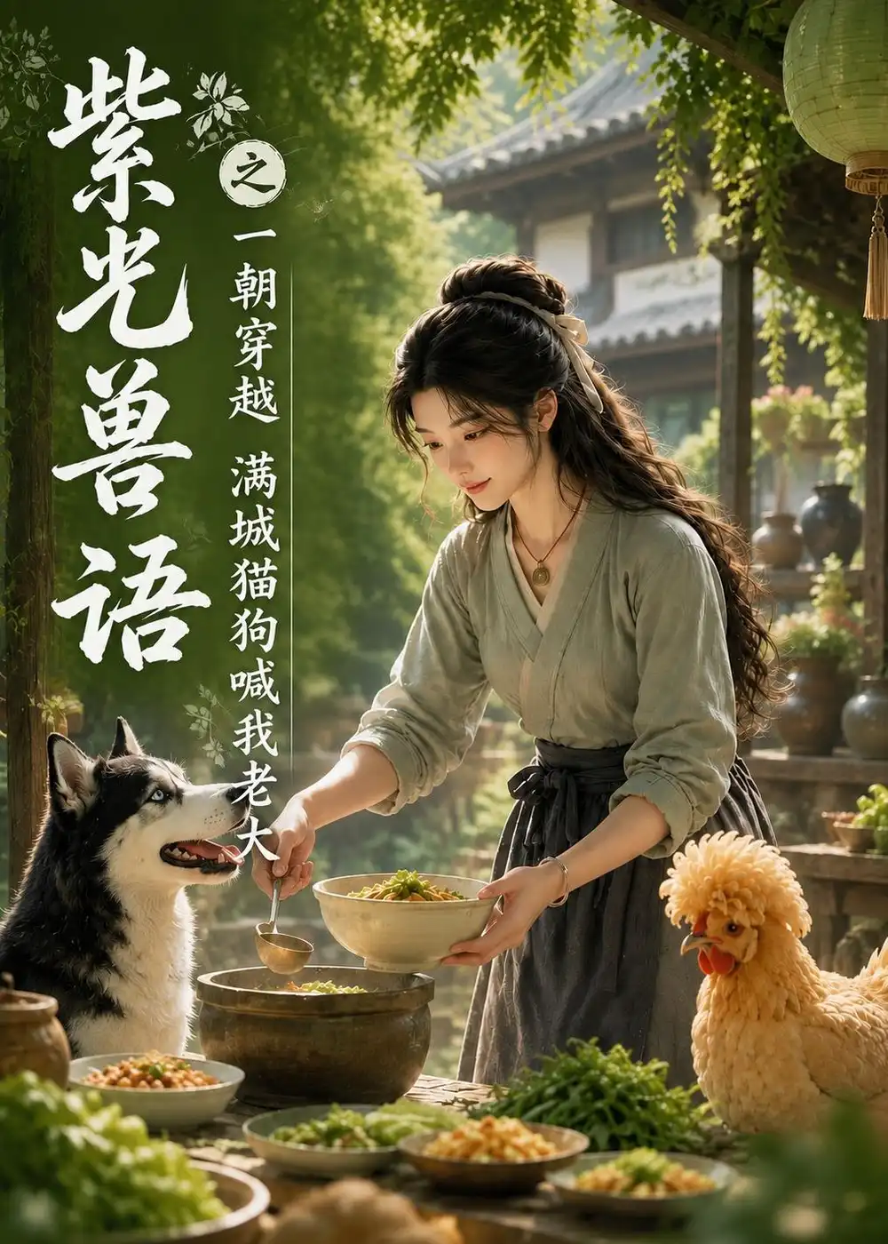 紫光獸語之一朝穿越滿城貓狗喊我老大