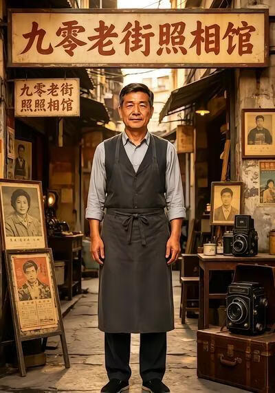 九零老街的照相館