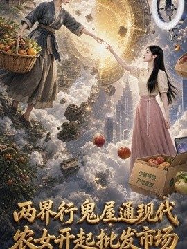 兩界行鬼屋通現代，農女開起批發市場